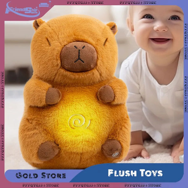 Calm Capybara Sleep Companion Plush Buddy